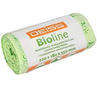 Deiss Bioline Organic Bin Liners, 10 L, Compostable, 480 Bags