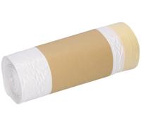 DEISS Drawstring Bags White 30 Litres Pack of 1000