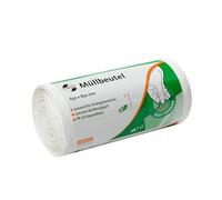 Deiss First Plus Bin Liners, White, 85 L, Pack of 50