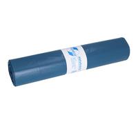Deiss Premium 10022 Waste Bags with Gusset - 860 mm x 1100 mm x 0.06 25 per roll) - Blue