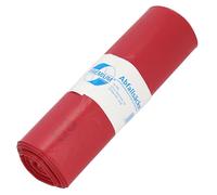 DEISS PREMIUM Rubbish Bags 60 µm 70 Litres Red