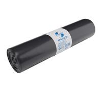 Deiss Type 60 Premium 14024 Rubbish Bags 700 x 1100 mm, 25 per roll, Grey