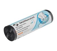 Deiss Universal 44904 Pouch with Printed Sleeve, 30 Litre, 500 mm x 600 mm, 50 per roll, Grey