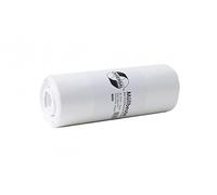 DEISS Universal Bin Liners 60-80 L White Size 63 x 85 cm Thickness 10 my Bin Liners 50 Pieces per Roll