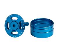 Deity Crosshair Headset Cap Kit Blue