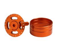 Deity Crosshair Headset Cap Kit Orange