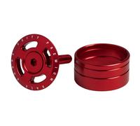 Deity Crosshair Headset Cap Kit Red
