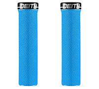 Deity Slimfit Lock-On Mountain Bike Handlebar Grips Blue