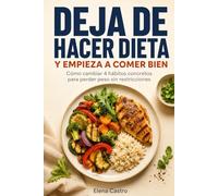 Deja de hacer dieta y empieza a comer bien: Cómo cambiar 4 hábitos concretos para perder peso sin restricciones ni aplicaciones