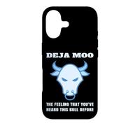 Deja Moo The Feeling That You've Heard This Bull Before Cow Case for iPhone 17