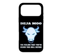 Deja Moo The Feeling That You've Heard This Bull Before Cow Case for iPhone 17 Pro Max