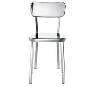 Deja-Vu Dining Chair Polished Aluminum