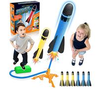 DejaNard Toys for 3-10 Year Old Boys, Rocket Toy Launcher for Kids Gifts for 3-12 Year Old Boys Girls Outdoor Toys Boy Toys Age 3 4 5 6 Garden Toys Stomp Toy Rockets Kids Toys Boy Gifts Age 3-12