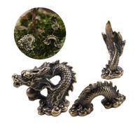 DEJIN 1Set Mini Dragon Sculpture for Bonsai Terrarium Decor - Micro Landscape Ornaments Desktop Decoration