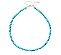 DEJIN 4MM Natural Stone Women Chokers Collar Necklace Bohemia Femme Dropship