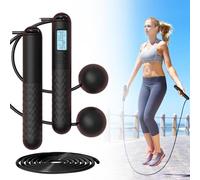 DEJIN Cordless Skipping Ropes for Adults - High-Speed Jump Rope with Counter for Fitness, Exercise, Boxing, and Gym Workouts - Ideal for Men and Women Seeking a Portable Workout Equipment