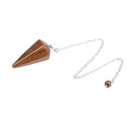 DEJIN Crystal Pendulum For Women Pink Quartz Pendulums Natural GemStone Crystal Pendant Pendulos