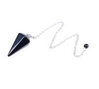 DEJIN Crystal Pendulum For Women Pink Quartz Pendulums Natural GemStone Crystal Pendant Pendulos
