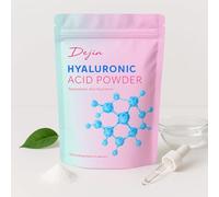 DEJIN Hyaluronic Acid Powder - Pure and Vegan Hyaluronic Powder for Face and Skin, Water-Soluble with Low Molecular Weight, Perfect for DIY Serum and Moisturizing Treatments.