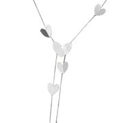 DEJIN Light Luxury Gold Multi Round Disc Tassel Sweater Chain Necklace For Women, Minimalist Irregular Geometric Cascading Pendant Long Adjustable Necklace Elegant Daily Jewelry Gift
