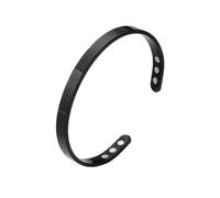 DEJIN Steel-Copper-Magnetic-Cuff-Bangle-Bracelet For Men Women Jewelry Gift | Multi-finish geometric casual-sport wrist jewelry, lightweight compact-pack accessory for worldwide-shipping gifting.