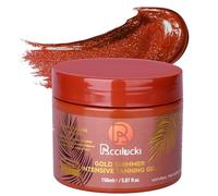 DEJIN Tanning Accelerator Cream with Shimmer, Sunbed & Outdoor Sun Tan Booster, Deep Tanning Oil, Illuminating Sunbed Cream, Tan Enhancer for Radiant, Glowing Skin, 150ml