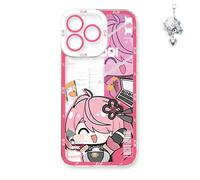 DEJIN Wuthering Waves Phone 11/12/13/14/15/16 Case Taoqi Cellularphonecase Shockproof TPU Silicone Cover with Raised Camera Guard Gaming Protective Slim Fit (iPhone 11 Pro Max)