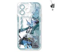 DEJIN Zenless Zone Zero Phone Case Soijkaku Phone Case Shock-Absorption Protective and Anti-Scratch with 16/15/14/13/12/11 Funny Phone Cover Protective (iPhone 14 Pro)