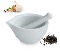 DeJivsin Pestle and Mortar Set, Mortar with Pestle, Mortar with Pestle Small, Mortar and Pestle Set 8cm, Mortar with Pestle for Spices, Nuts, Pepper or Herbs