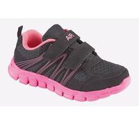 Dek Air Sprint Touch Fastening Childs Trainers Size: 2 Colour : Black/Fuchsia