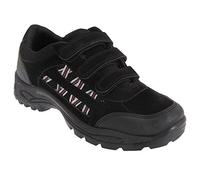 DEK ASCEND Triple touch fastening Trek & trail Shoe, Black, 7 UK