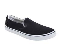 DEK Canvas Slip On Mens Shoes Navy Blue (13 UK)