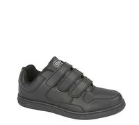 Dek Charing Cross Touch Fastening Trainers - Black - 7 UK
