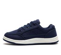 Dek Mens Canvas 5 Eyelet Leisure Shoes - Navy Blue UK 9