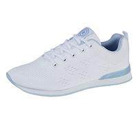 Dek Curve Womens Bowling Shoes Ladies Bowls Trainers White (White, Numeric_4)