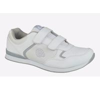 Dek Unisex Drive Touch Fastening Trainer-Style Bowling Shoe White 5 UK