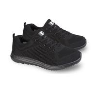 Dek Freeways Memory Foam Trainers Size: 7 Colour : Black Men's