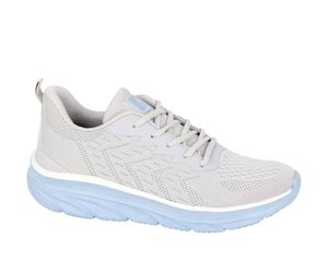 Dek Heron Memory Foam Womens Trainers Size: 6 Colour : Grey / Powder Blue