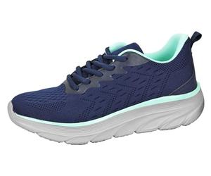Dek 'Heron' T757C-7 Womens Mesh Superlight Trainers Navy, Size 7
