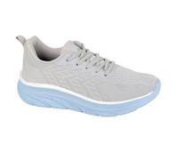 Dek 'Heron' T757F-5 Womens Mesh Superlight Trainers Grey, Size 5