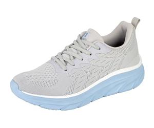 Dek 'Heron' T757F-6 Womens Mesh Superlight Trainers Grey, Size 6