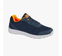 DEK HYDE PARK Mens Lace Jogger Navy/Orange Textile Mesh - UK 8