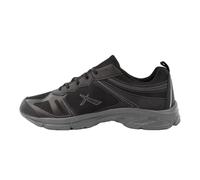 Dek Jensen Mens Mesh Lace Up Trainers Black