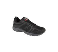 DEK JENSEN Mens Mesh Lace Up Trainers Black - UK 10