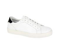 Dek M583 Mens Lace to Toe PU Trainer Style Leisure Shoe (White, UK Footwear Size System, Adult, Men, Numeric, Medium, 8)