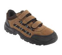 Dek Mens Ascend Triple Touch Fastening Trek Hiking Trail Shoes (8 UK) (Khaki/Brown)