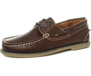 Dek Men's M607B Leather Moccasin Boat Shoes