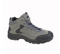 Dek Men's Ontario Lace-Up Hiking Trail Boots in Grey | Size: 10 Dek Grey 10