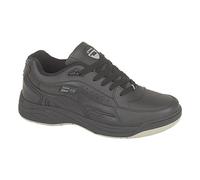 Dek Men's Orleans Fuller Fitting Trainers in Black | Size: 14 Dek Black 14