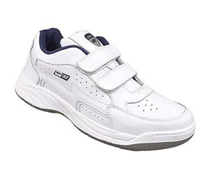 Dek Mens Orleans Wide Trainers Touch White